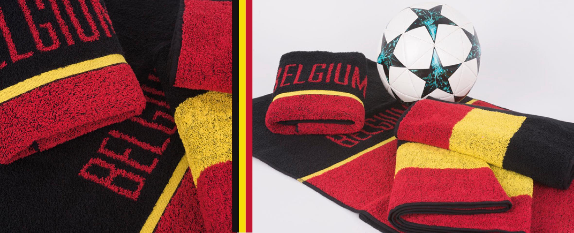 Belgian-themed towels by Clarysse