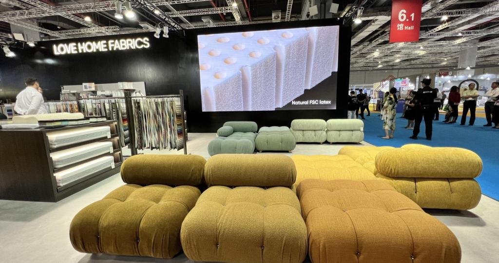 Love Home Fabrics at Intertextile Shanghai