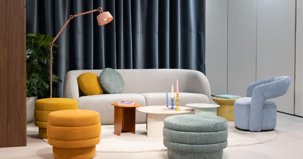 Love Home Fabrics booth at Heimtextil 